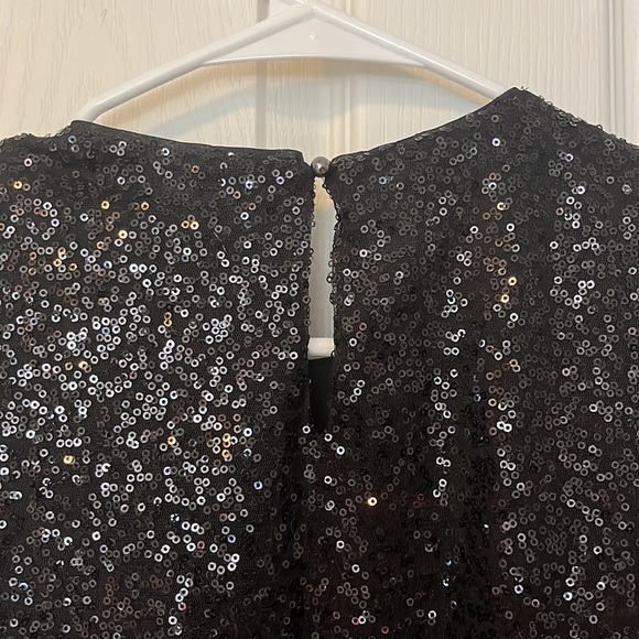 Laundry by Shelli Segal 0P black sequin dress - Picture 7 of 9